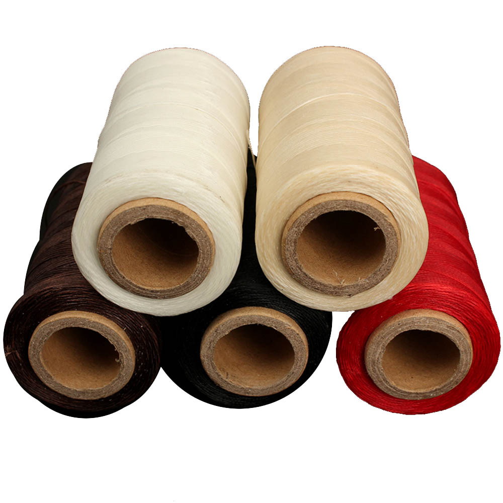 1mm x 250 Meters 150D Leather Waxed Thread Cord Craft for DIY Handicraft Tool Hand Stitching Thread, Black 
1mm x 250 Meters 150D Leather Waxed Thread Cord Craft for DIY Handicraft Tool Hand Stitching Thread, Black