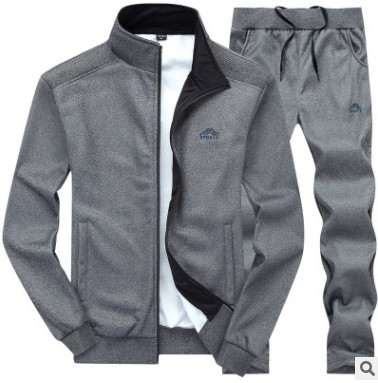 Polyester Tracksuits Sweatshirt Sporting Fleece Men Gyms Spring Jacket Pants Casual Men's Track Suit Sportswear Fitness 57ES, Gray
Polyester Tracksuits Sweatshirt Sporting Fleece Men Gyms Spring Jacket Pants Casual Men's Track Suit Sportswear Fitness 57ES, Gray
