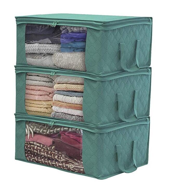 Storage Bags Folding Home Luggage Bag Toy Clothe Boxes Non-Woven Cases large capacity House accessories LXL706A, As picture
Storage Bags Folding Home Luggage Bag Toy Clothe Boxes Non-Woven Cases large capacity House accessories LXL706A, As picture