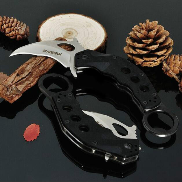 Blade-Tech Rip Tide karambit Claw Knife AUS-8 blade G10 handle claw mini claw camping survival knives Xmas gift knife Adco
Blade-Tech Rip Tide karambit Claw Knife AUS-8 blade G10 handle claw mini claw camping survival knives Xmas gift knife Adco