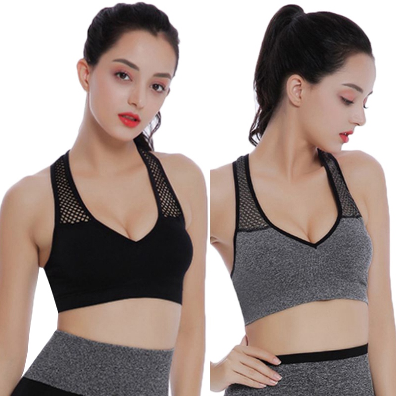 Fashion Solid Color 3/4 Cup Hollow Shoulder Strap Beauty Back Padded Fitness Running Sports No Steel Bra
Fashion Solid Color 3/4 Cup Hollow Shoulder Strap Beauty Back Padded Fitness Running Sports No Steel Bra