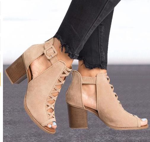 2019 Fashion Women Sandals Summer New Hot Female Fish Mouth Exposed Toe High-Heeled Sandals Romanesque Ladies Shoes, Black
2019 Fashion Women Sandals Summer New Hot Female Fish Mouth Exposed Toe High-Heeled Sandals Romanesque Ladies Shoes, Black