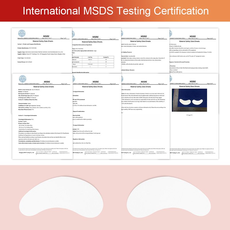 Eyelash Extension Eyepads Gel Eyepads Hydrogel Eyepatch 40 Pairs Pack Under Sticker Wraps Makeup Beauty Tools