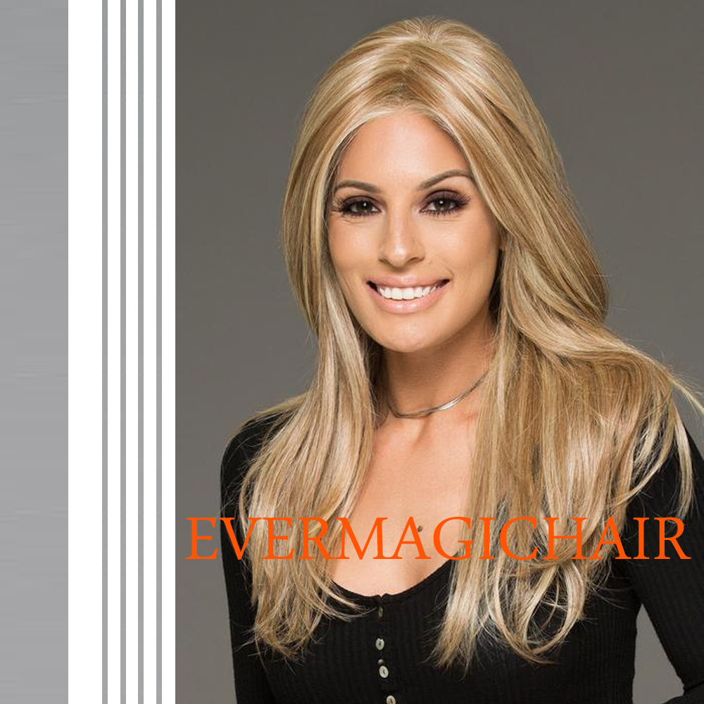 Lace Front Human Hair Wigs Brazilian Lace Front Human Hair Wigs Ombre color 14/60# wigs highlight Remy Straight Lace Front Wig