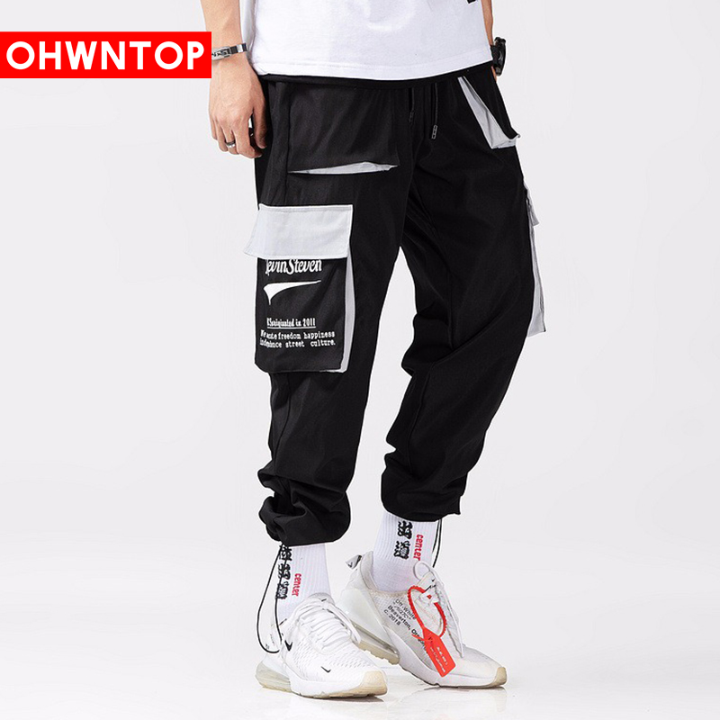 Hip Hip Cargo Pants Streetwear Men Harajuku Harem Pants Joggers Casual Pant Multi Pockets Hit color Patchwork Trousers Sweatpant, Black
Hip Hip Cargo Pants Streetwear Men Harajuku Harem Pants Joggers Casual Pant Multi Pockets Hit color Patchwork Trousers Sweatpant, Black
