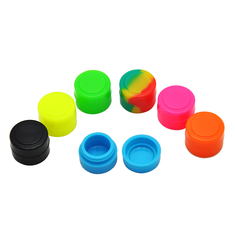 Non-stick Silicone oil Jar 2ML Oil Dab Wax non-stick Containers Unbreakable FDA Silicone mini Wax Container Concentrate Box Multi Use
Non-stick Silicone oil Jar 2ML Oil Dab Wax non-stick Containers Unbreakable FDA Silicone mini Wax Container Concentrate Box Multi Use