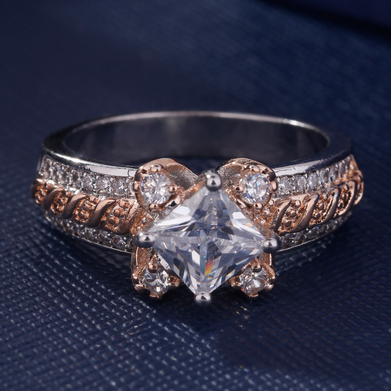 2019 New European Female Creative Rose Gold Color Flower Ring Fashion Brand Jewelry Simple Design Women Rings for Wedding Party
2019 New European Female Creative Rose Gold Color Flower Ring Fashion Brand Jewelry Simple Design Women Rings for Wedding Party