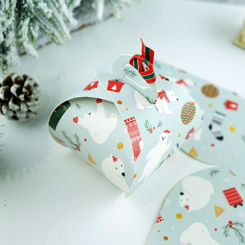 Feiluan store 10pcs cute shape Nordic style light blue polar bear gift box cake and pastry box Ping an apple biscuit
Feiluan store 10pcs cute shape Nordic style light blue polar bear gift box cake and pastry box Ping an apple biscuit