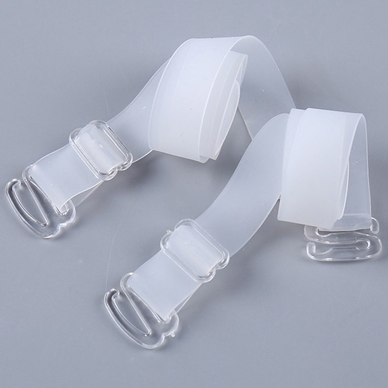 Women 1.5cm Wide Adjustable Silicone Bra Straps Non Slip Invisible Bra Shoulder Strap Plastic Buckle Hook Extenders Accessories
Women 1.5cm Wide Adjustable Silicone Bra Straps Non Slip Invisible Bra Shoulder Strap Plastic Buckle Hook Extenders Accessories