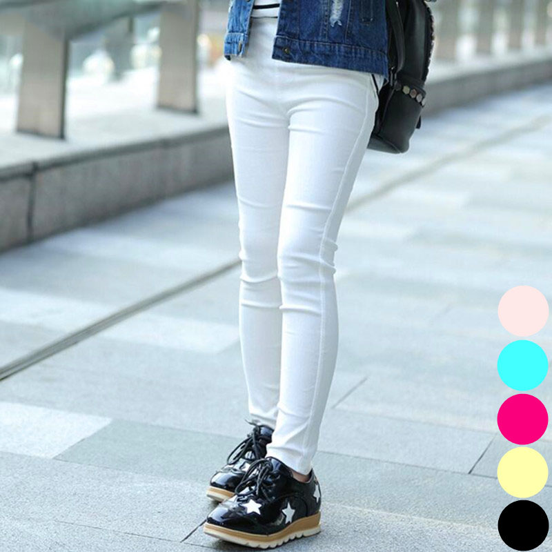 Girls Pencil Pants Spring Autumn Girls Leggings Pants Elestic Waist Children Kids Jeans Pants Solid Causal Jeans, Black
Girls Pencil Pants Spring Autumn Girls Leggings Pants Elestic Waist Children Kids Jeans Pants Solid Causal Jeans, Black