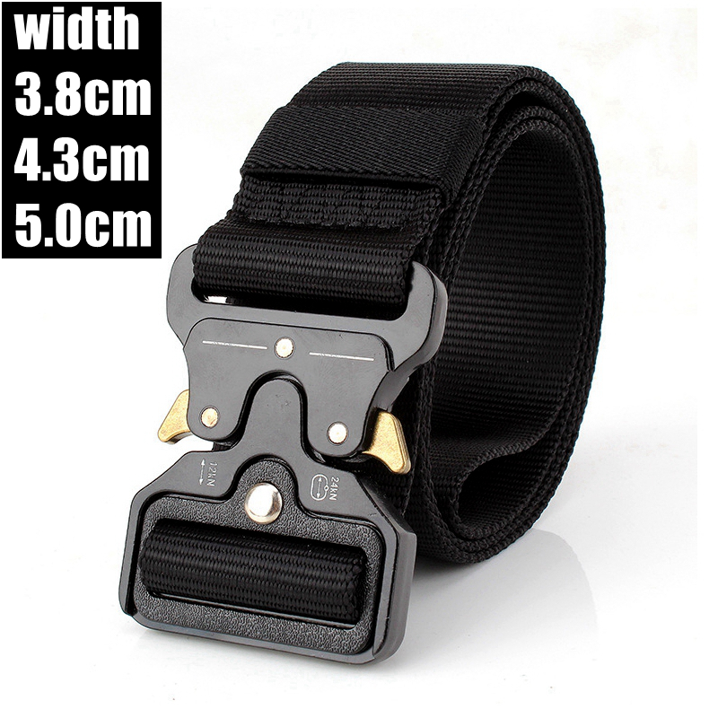 Tactical Belt Men Army Belts Metal Buckle Adjustable Outdoor Waist Sports Survival Training Hunting Combat Belt Nylon, 3.8cm(wide) green
Tactical Belt Men Army Belts Metal Buckle Adjustable Outdoor Waist Sports Survival Training Hunting Combat Belt Nylon, 3.8cm(wide) green