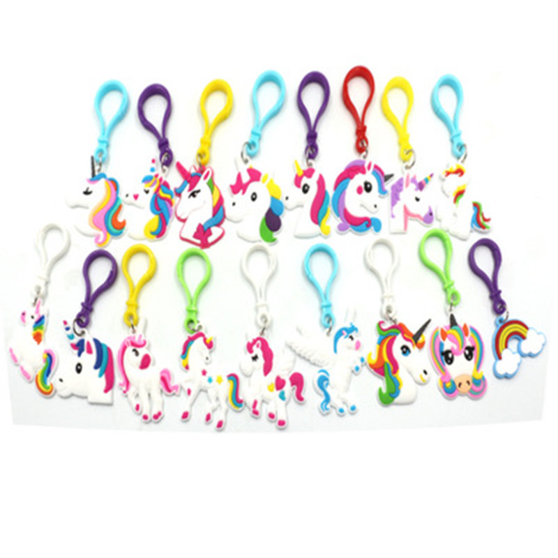 Cute Fairytale PVC Unicorn Keychain Multi-style Horse Key Rings Holder Alloy Key Chain For Women Girls Gift Jewelry
Cute Fairytale PVC Unicorn Keychain Multi-style Horse Key Rings Holder Alloy Key Chain For Women Girls Gift Jewelry