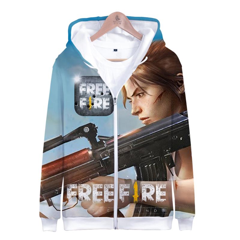 Fashion Brand Free Fire Game 3D Zipper Hoodies Shooting Game Men/Women Harajuku Free Fire Men's Populars Fashion Street Clothing
Fashion Brand Free Fire Game 3D Zipper Hoodies Shooting Game Men/Women Harajuku Free Fire Men's Populars Fashion Street Clothing