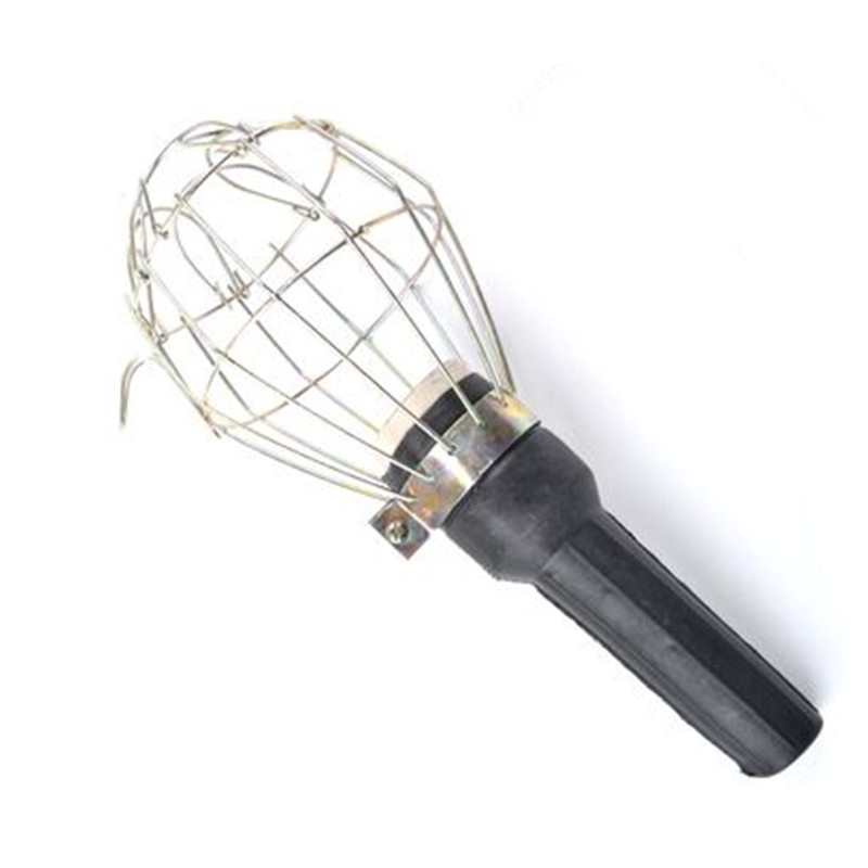 Portable lamp holder bold wire work lampshade cheap handle plastic plastic handle 220V
Portable lamp holder bold wire work lampshade cheap handle plastic plastic handle 220V