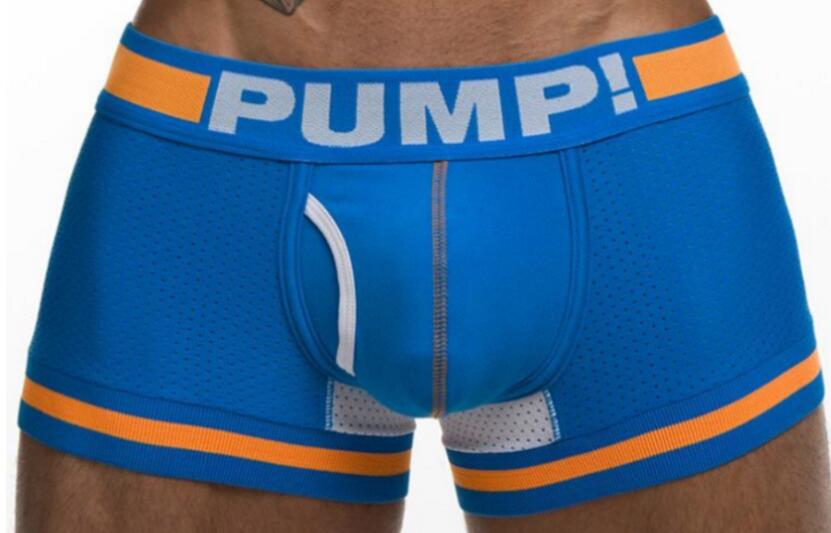 New cotton PUMP men039s underwear new products Breathable mesh cloth sexy men039s boxer briefs 3piece lot27598515501