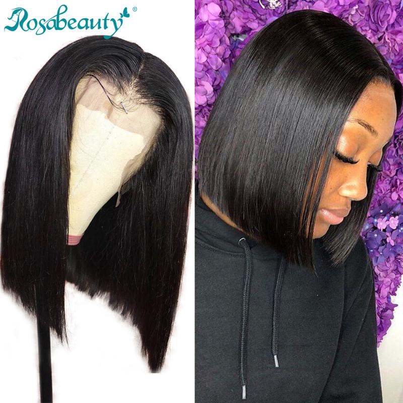 Rosabeauty Brazilian Short Bob Remy Straight Lace Front Human Hair Wigs Natural Color Lace Frontal Wig For Black Women, As pic
Rosabeauty Brazilian Short Bob Remy Straight Lace Front Human Hair Wigs Natural Color Lace Frontal Wig For Black Women, As pic