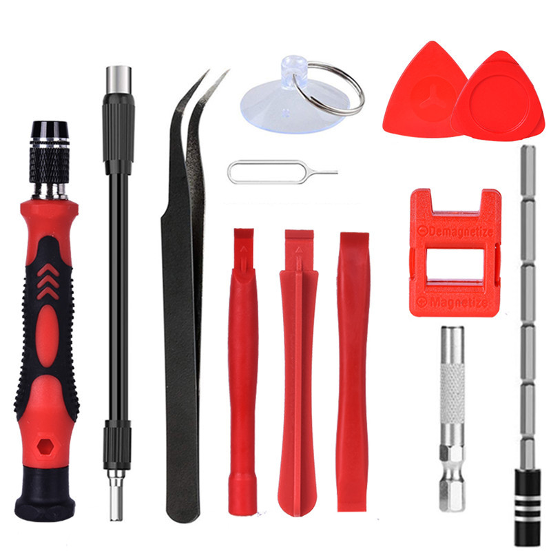 115 in 1 Cell Phone Repairing Tools Bag Disassemble Screwdriver Set Toolkit for Various mobile phones Laptop PC7585785
