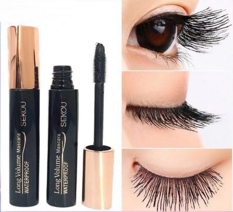 Makeup Long Volume Mascara WaterProof Grafting False Eyelashes Fibre Grow Longer Mascara With Silicone Brush Head, Black
Makeup Long Volume Mascara WaterProof Grafting False Eyelashes Fibre Grow Longer Mascara With Silicone Brush Head, Black