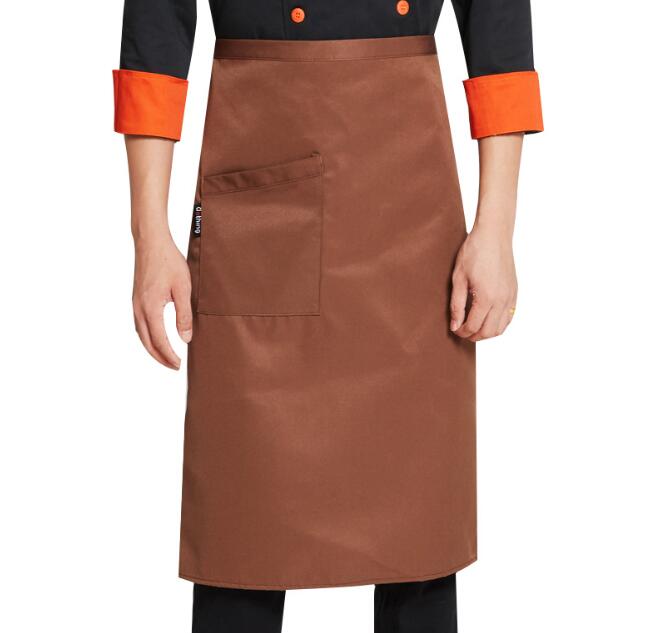 Half Waist Apron for Cooker Cafe Server Waiter Waitress Kitchen Cooking Hotel Chef Aprons Chef Uniforms Waist Apron