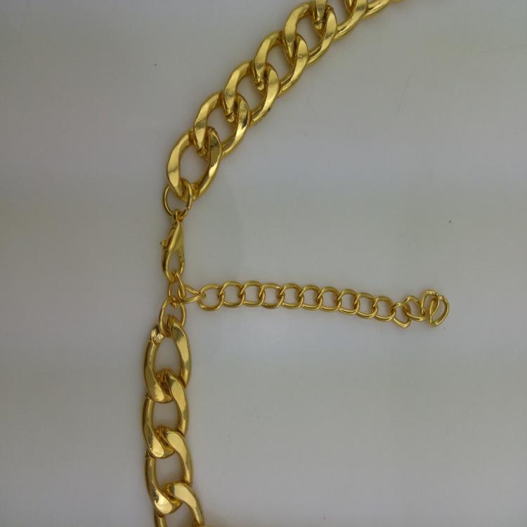 New Fashion Personalized Green Iced Diamond Big Crocodile Choker Necklace for Men and Women Fake Collar Halloween Decoration Jewelry Gifts Bijoux Coll