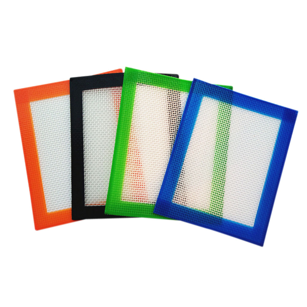 Silicone Mats Pads Dab Wax Mat Baking Sheets Non-stick Durable Reusable Food Grade Silicone Concentrate Mats Smoking Accessories
Silicone Mats Pads Dab Wax Mat Baking Sheets Non-stick Durable Reusable Food Grade Silicone Concentrate Mats Smoking Accessories