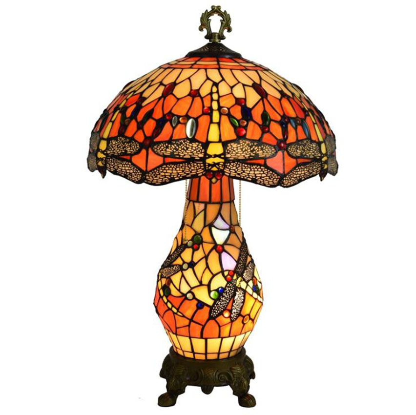 European Creative Tiffany Table Lamp Vintage Dragonfly Desk Light Bar Hotel Bedroom Bedside Decorative Lamp Fixture
European Creative Tiffany Table Lamp Vintage Dragonfly Desk Light Bar Hotel Bedroom Bedside Decorative Lamp Fixture