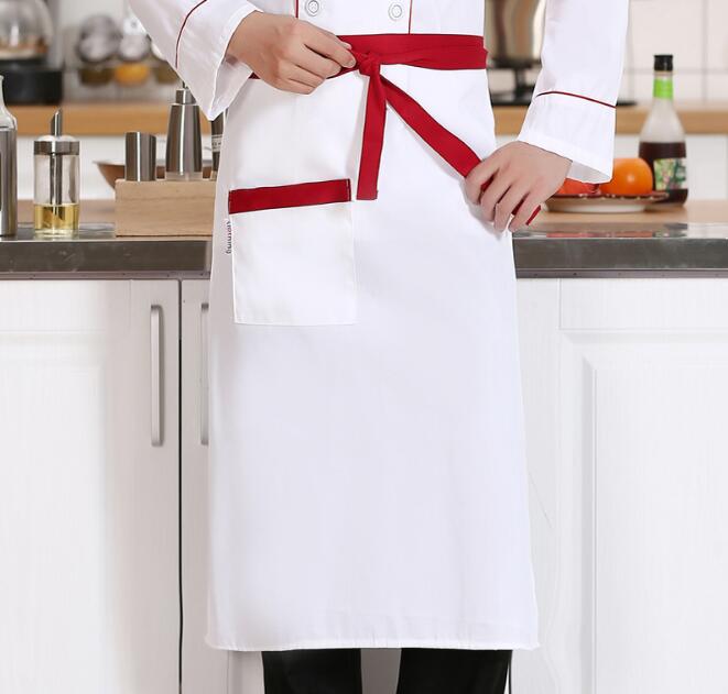 Half Waist Apron for Cooker Cafe Server Waiter Waitress Kitchen Cooking Hotel Chef Aprons Chef Uniforms Waist Apron