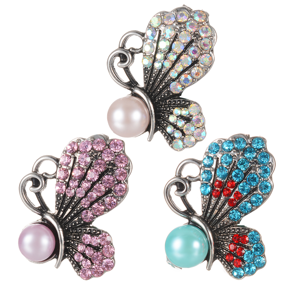 Colorful Rhinestone Butterfly design Snap buttons 18mm Snap Charms fit Ginger Snaps jewelry DIY Accessories Vn-2083
Colorful Rhinestone Butterfly design Snap buttons 18mm Snap Charms fit Ginger Snaps jewelry DIY Accessories Vn-2083