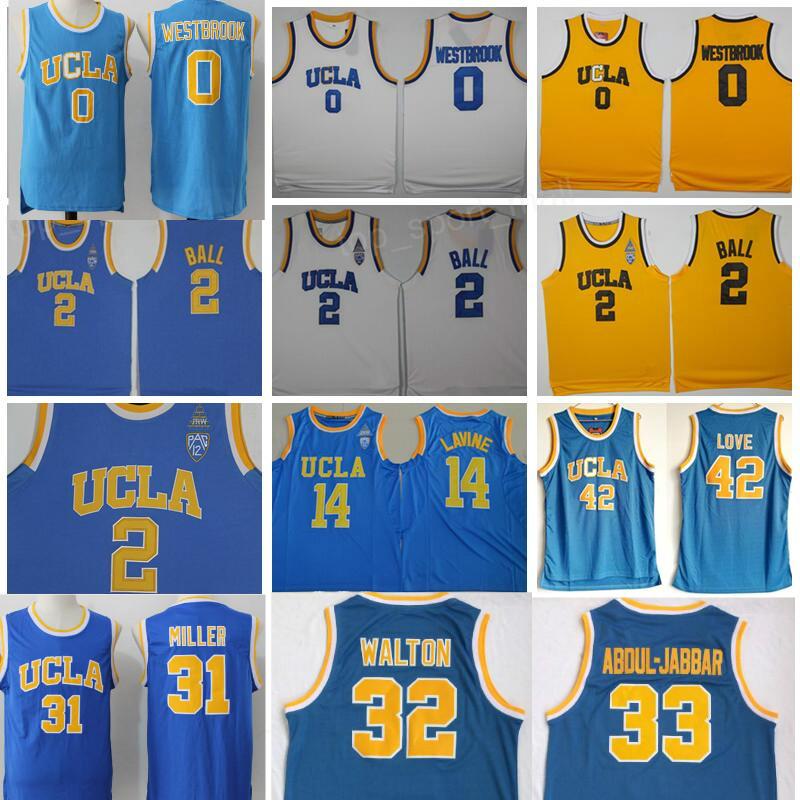 UCLA Bruins Jersey NCAACollege Basketball Russell Westbrook Lonzo Ball Zach LaVine Kareem Abdul Jabbar Reggie Miller Bill Walton Kevin Love, Colour 11
UCLA Bruins Jersey NCAACollege Basketball Russell Westbrook Lonzo Ball Zach LaVine Kareem Abdul Jabbar Reggie Miller Bill Walton Kevin Love, Colour 11