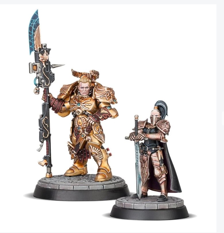 Resin Model Talons of the Emperor: Valerian and Aleya FREE SHIPPING