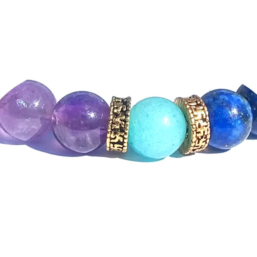 Health bracelet natural stone men and women 2019 trend fashion jewelry