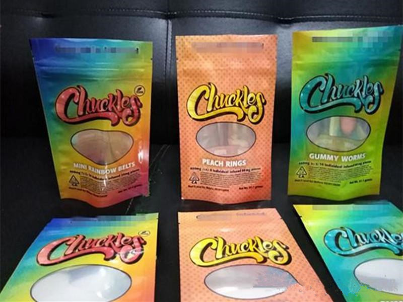 smell proof mylar bag edibles packaging Resealable GUMMY WORMS mini rainbow belts peach rings Zipper Food Storage plastic in stock от DHgate WW