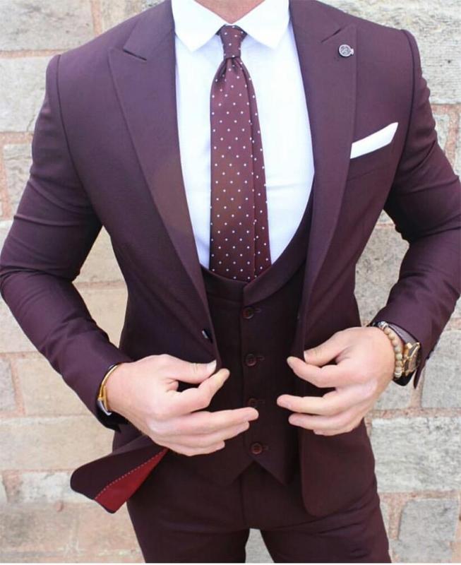 My Loddy 3 Piece Set Men Suit Custom Made Wedding Formal Groom Tuxedos Prom High-Quality Suits (Jacket +Vest +Pans, Black
My Loddy 3 Piece Set Men Suit Custom Made Wedding Formal Groom Tuxedos Prom High-Quality Suits (Jacket +Vest +Pans, Black