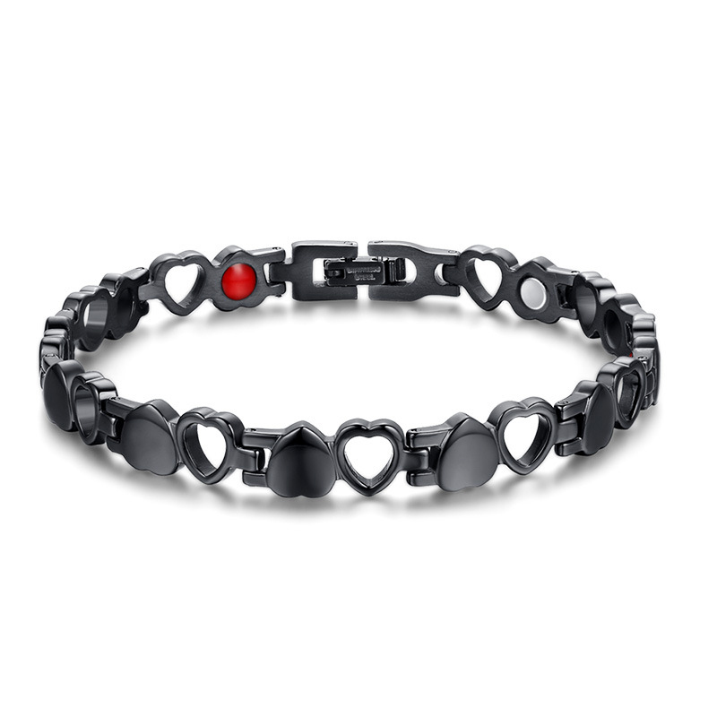 316L Stainless Steel Women Magnet Health Energy Bracelets Fashion Ladies Magnetic Love Bangle Function Pulseras Jewelry Accessorie