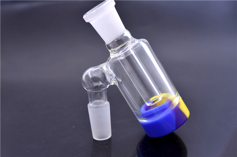High Quality Ash Catcher Male Female 14mm 18mm Joint Glass Bubbler Ashcatcher with Detachable Silicone Container for dab oil rig bong
High Quality Ash Catcher Male Female 14mm 18mm Joint Glass Bubbler Ashcatcher with Detachable Silicone Container for dab oil rig bong