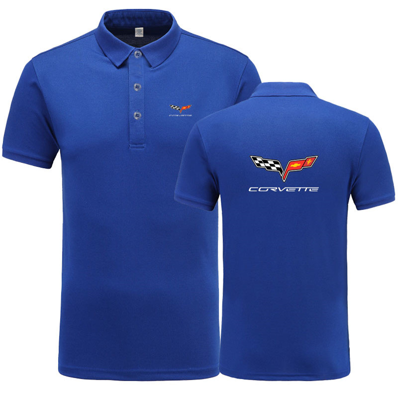 New Summer Short-sleeve Polo Homme High Quality Cotton Fashion Chevrolet corvette logo Print Polo Shirt, White;black
New Summer Short-sleeve Polo Homme High Quality Cotton Fashion Chevrolet corvette logo Print Polo Shirt, White;black