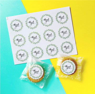 Green leaf round ring thank you decoration sticker gift package decorative seal paster thanks stickers gifts wrapping favors
Green leaf round ring thank you decoration sticker gift package decorative seal paster thanks stickers gifts wrapping favors