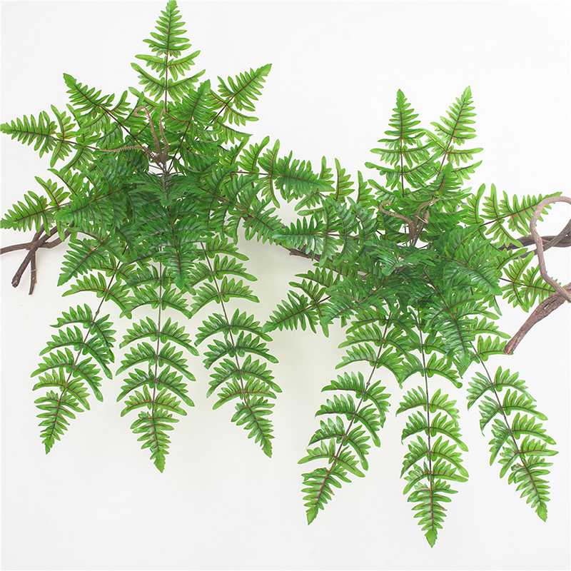 Fork Plastic Artificial Tree Fern Persian Grass Green Simulation Plant Home Wall Wedding Decoration Table Decors
Fork Plastic Artificial Tree Fern Persian Grass Green Simulation Plant Home Wall Wedding Decoration Table Decors