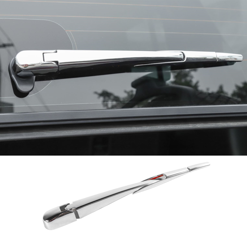 ABS Car Rear Wiper Decoration Chrome 4PCS For Jeep Wrangler JL 2018+ High Quality Auto Exterior Accessories