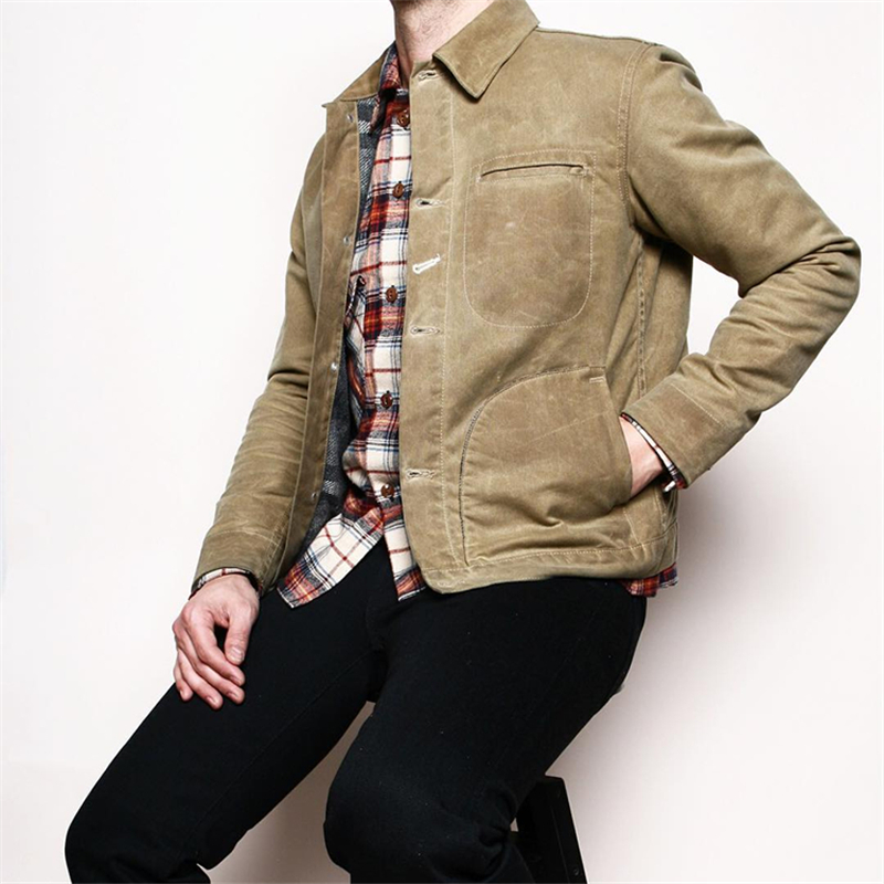 Read Description! Asian size cotton canvas wax water proof jacket rgt-0002, Green 
Read Description! Asian size cotton canvas wax water proof jacket rgt-0002, Green