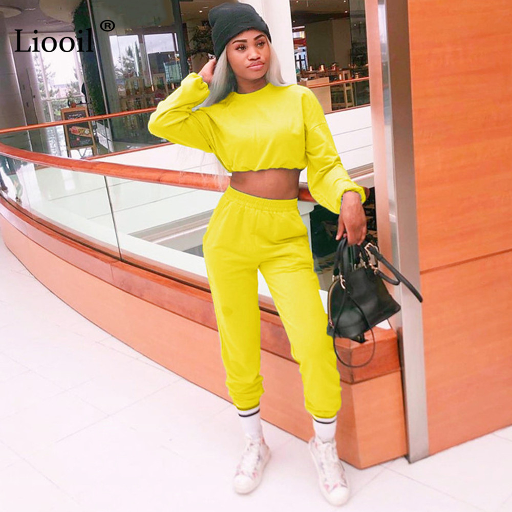Women's Active Set - 2 Piece Soft Fleece Sweatshirt & Jogger Sweatpants Outfit
