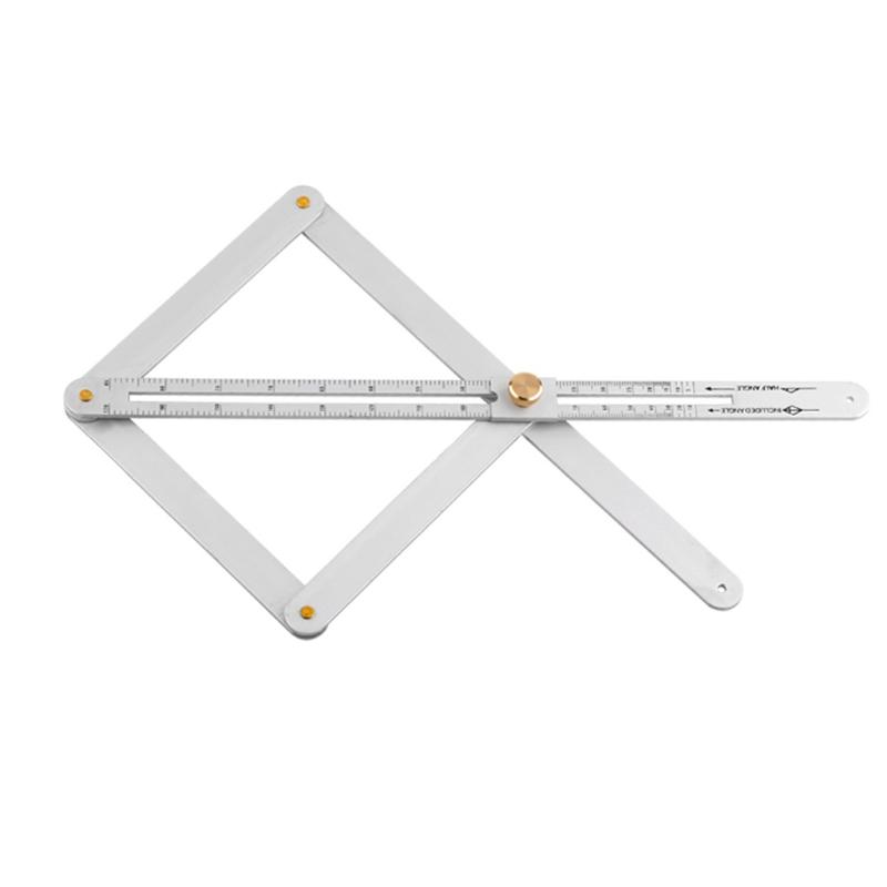 20# Measuring Ruler Multi-function Protractor Aluminum Alloy Corner Angle Finder Ceiling Artifact Square Protractor Tool
20# Measuring Ruler Multi-function Protractor Aluminum Alloy Corner Angle Finder Ceiling Artifact Square Protractor Tool