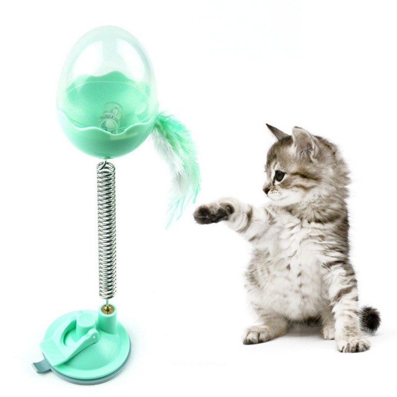 Pet Cat Dog Shiny Tumbler Toy With Feathers Shaking Leaking Container Puppy Feed Feeding Funny Cat Interactive Toy
Pet Cat Dog Shiny Tumbler Toy With Feathers Shaking Leaking Container Puppy Feed Feeding Funny Cat Interactive Toy
