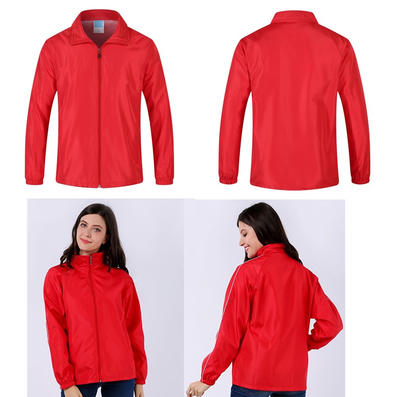 Unisex Adult Men Women Quick Dry Ultra Light Weight Rain Ressistant Windbreaker Jacket Team Activitis Outwear S-4XL DIY Logo S-4XL Multicolo