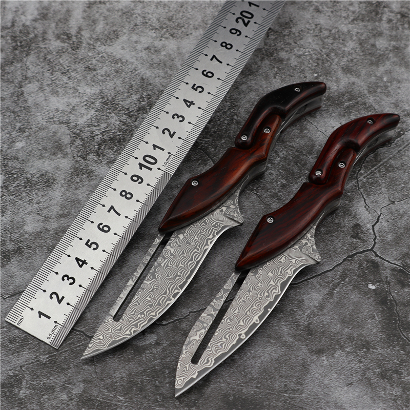 VG10 Damascus Knives Tactical Camping Hunting Mechanical Folding Knife Fixed Blade Outdoor Survival EDC Pocket Self-defense Tools
VG10 Damascus Knives Tactical Camping Hunting Mechanical Folding Knife Fixed Blade Outdoor Survival EDC Pocket Self-defense Tools