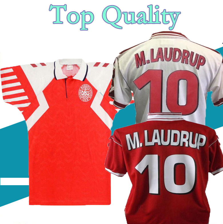 1986 1998 Retro Denmark soccer jerseys home away HEINTZE B.LAUDRUP M.LAUDRUP 86 98 football shirts, Black;yellow
1986 1998 Retro Denmark soccer jerseys home away HEINTZE B.LAUDRUP M.LAUDRUP 86 98 football shirts, Black;yellow