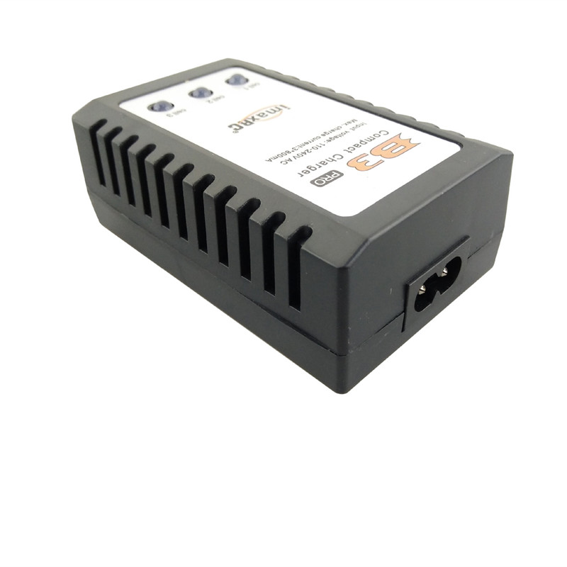 10W B3 Balancer Charger AC 110V-240V Input LED Display 2S 3S 7 4V 11 1V Lipo Battery Charging Unites US Pg or Euro Pg297f