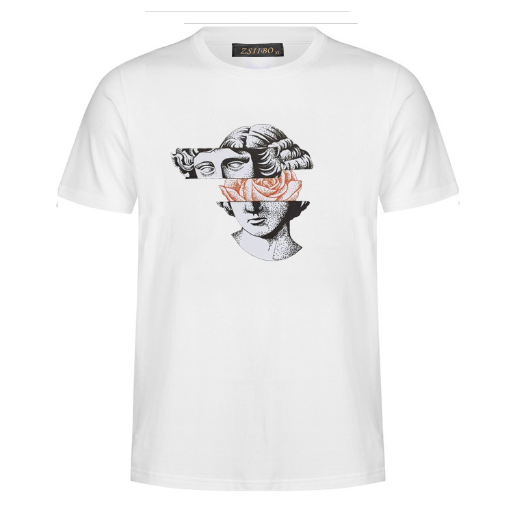 2019 Summer new retro style fashion men's short-sleeved hip hop T-shirt Harajuku rock T-shirt street MC26, Random color
2019 Summer new retro style fashion men's short-sleeved hip hop T-shirt Harajuku rock T-shirt street MC26, Random color