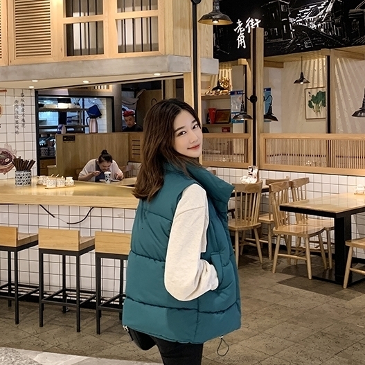 Woman Short Fund Easy Bread Serve Woman Back Season Special Selling Cotton Winter Clothes Down Cotton-padded Jacket Vest, Slim ya black
Woman Short Fund Easy Bread Serve Woman Back Season Special Selling Cotton Winter Clothes Down Cotton-padded Jacket Vest, Slim ya black