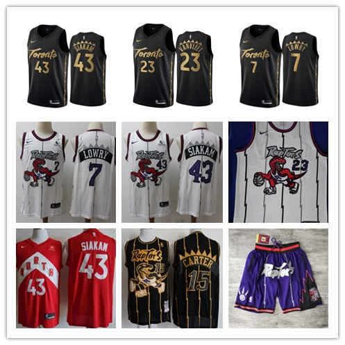 Men's Toronto Raptors nba jersey Pascal 43 Siakam Fred 23 VanVleet Vince 15 Carter Kyle 7 Lowry stitched basketball jerseys
Men's Toronto Raptors nba jersey Pascal 43 Siakam Fred 23 VanVleet Vince 15 Carter Kyle 7 Lowry stitched basketball jerseys
